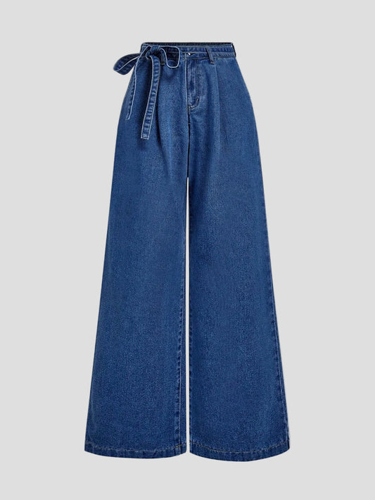 Emmeline – Denim Palazzo-Jeans
