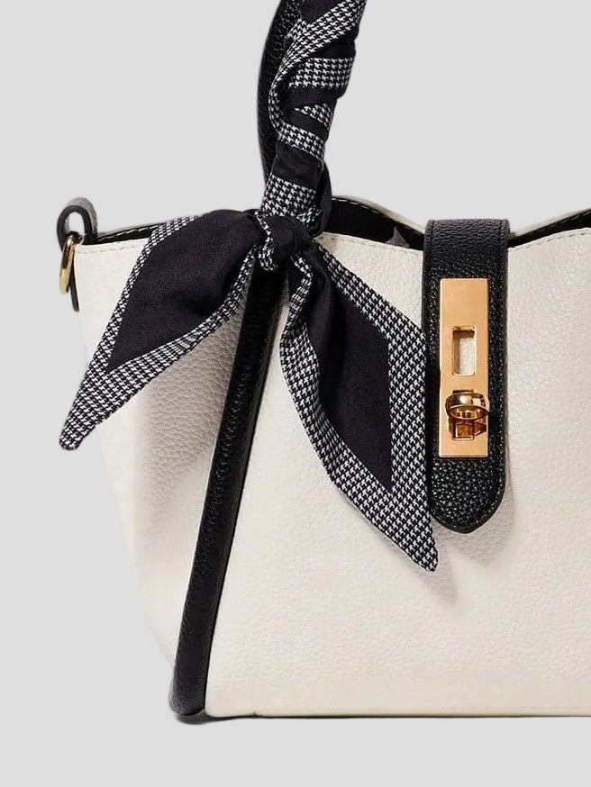 Sabine – Ivory Éclat Mini Tote