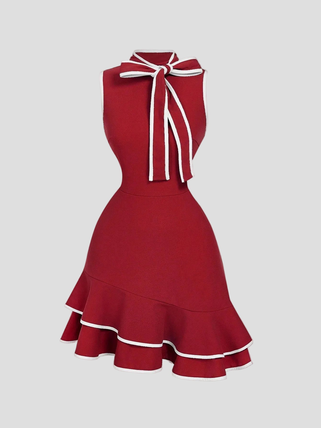 Anouk – Elegantes rotes Kleid