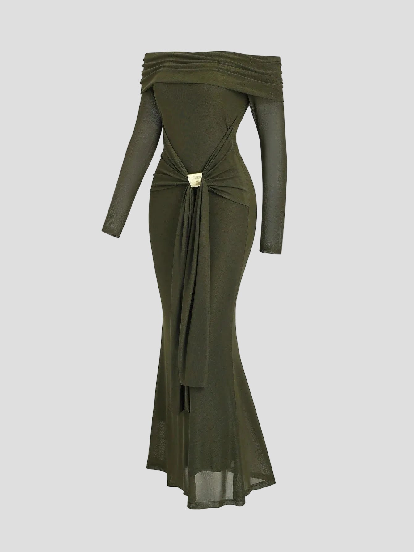 Noémie - Olive Étoile Kleid