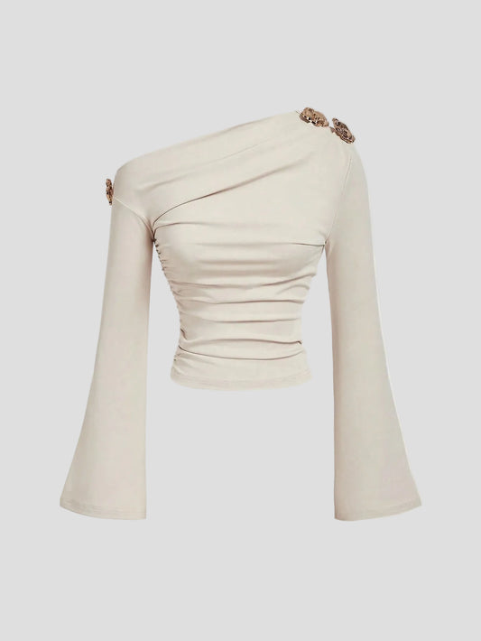 Elara - One-Shoulder-Top