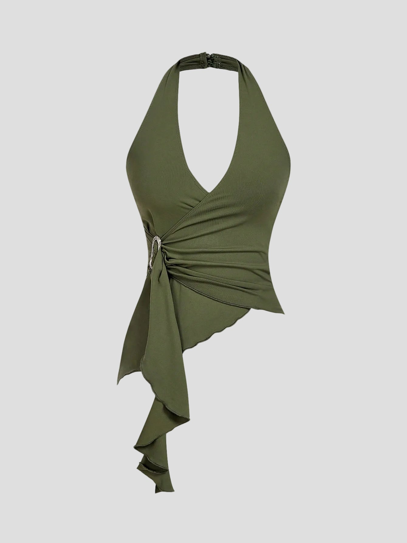 Alina – drapiertes Neckholder-Top