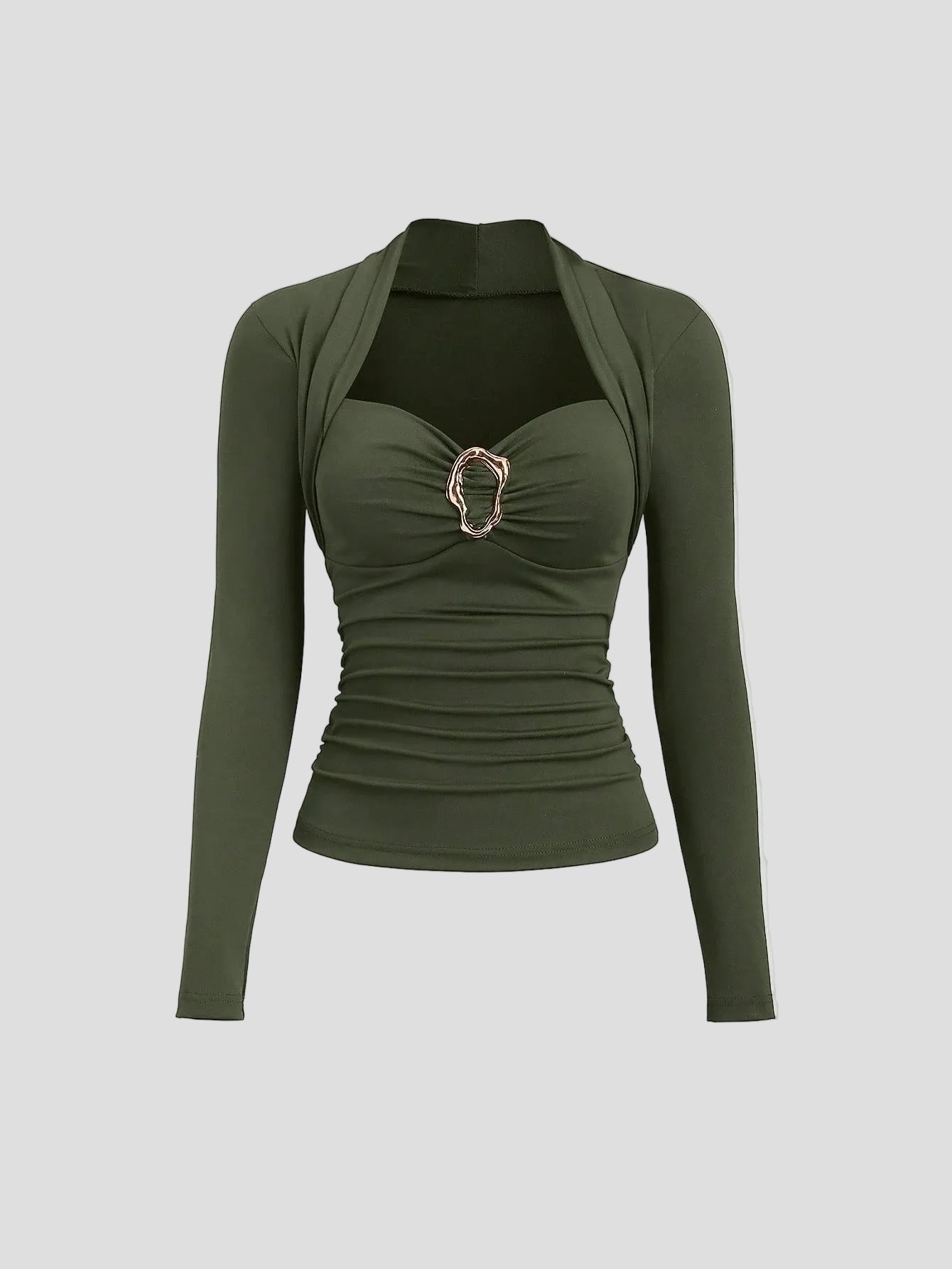 Evara – Skulpturales Neckholder-Top