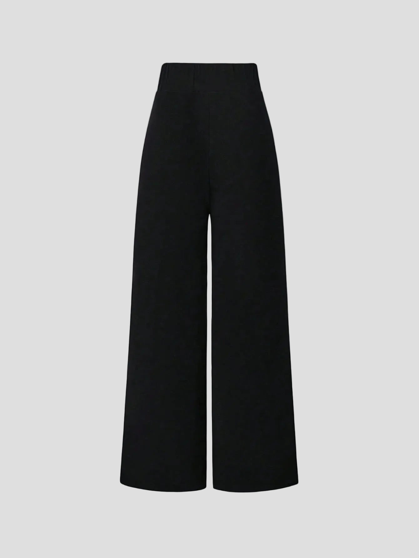 Serine - Schwarze Palazzo Hose
