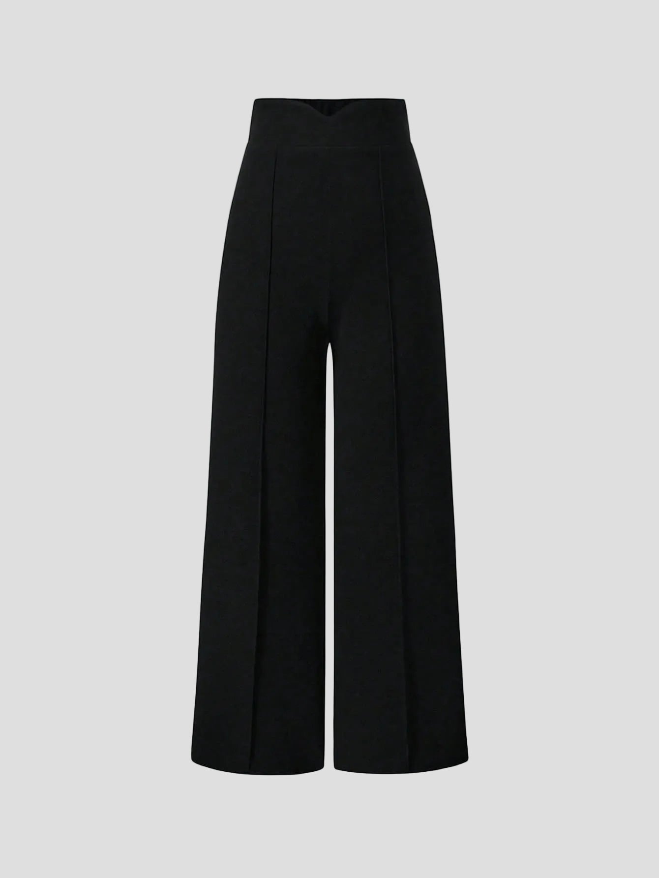 Serine - Schwarze Palazzo Hose