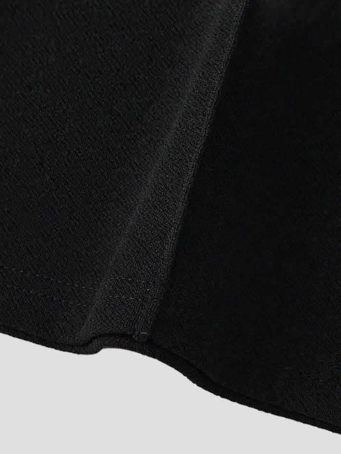 Serine - Schwarze Palazzo Hose