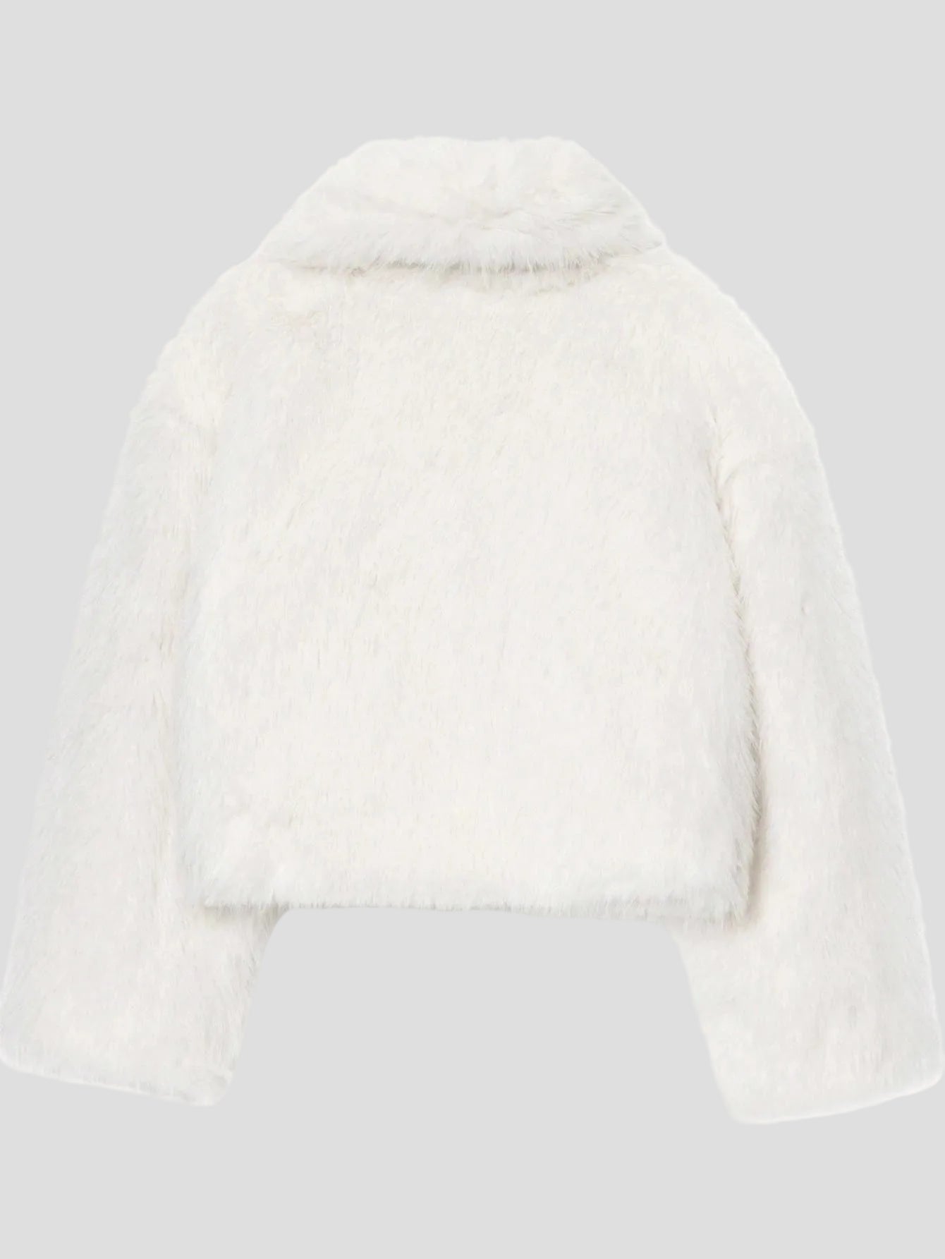 Aurélie - Jacke aus Kunstpelz in Weiß