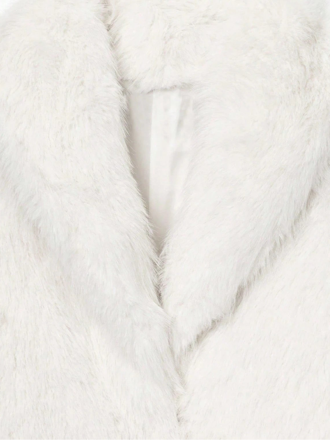Aurélie - Jacke aus Kunstpelz in Weiß