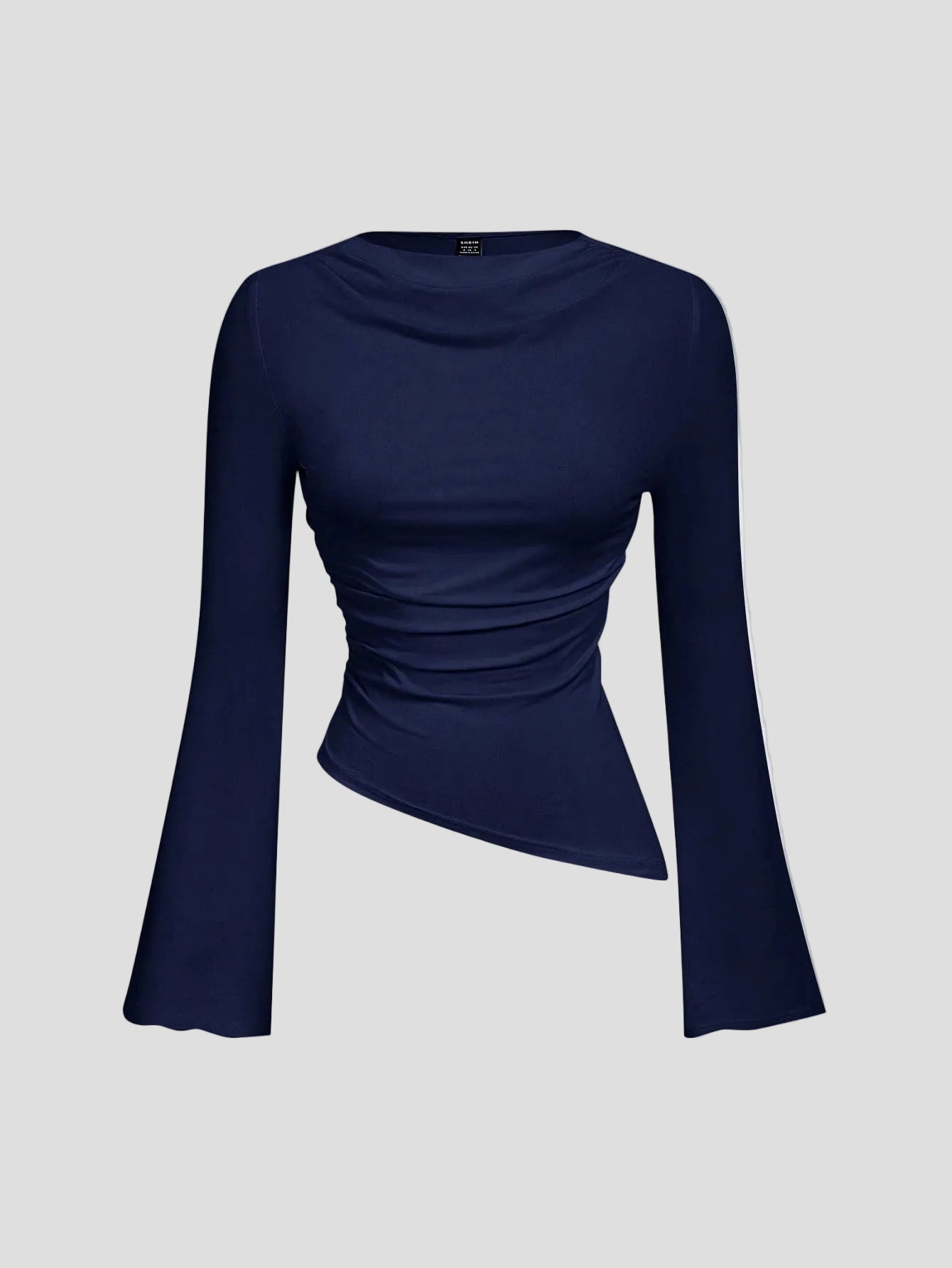 Aurette – Drapiertes asymmetrisches Top