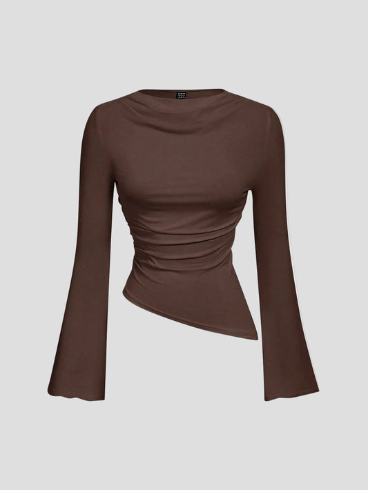Cafféa - Drapierter asymmetrischer Top