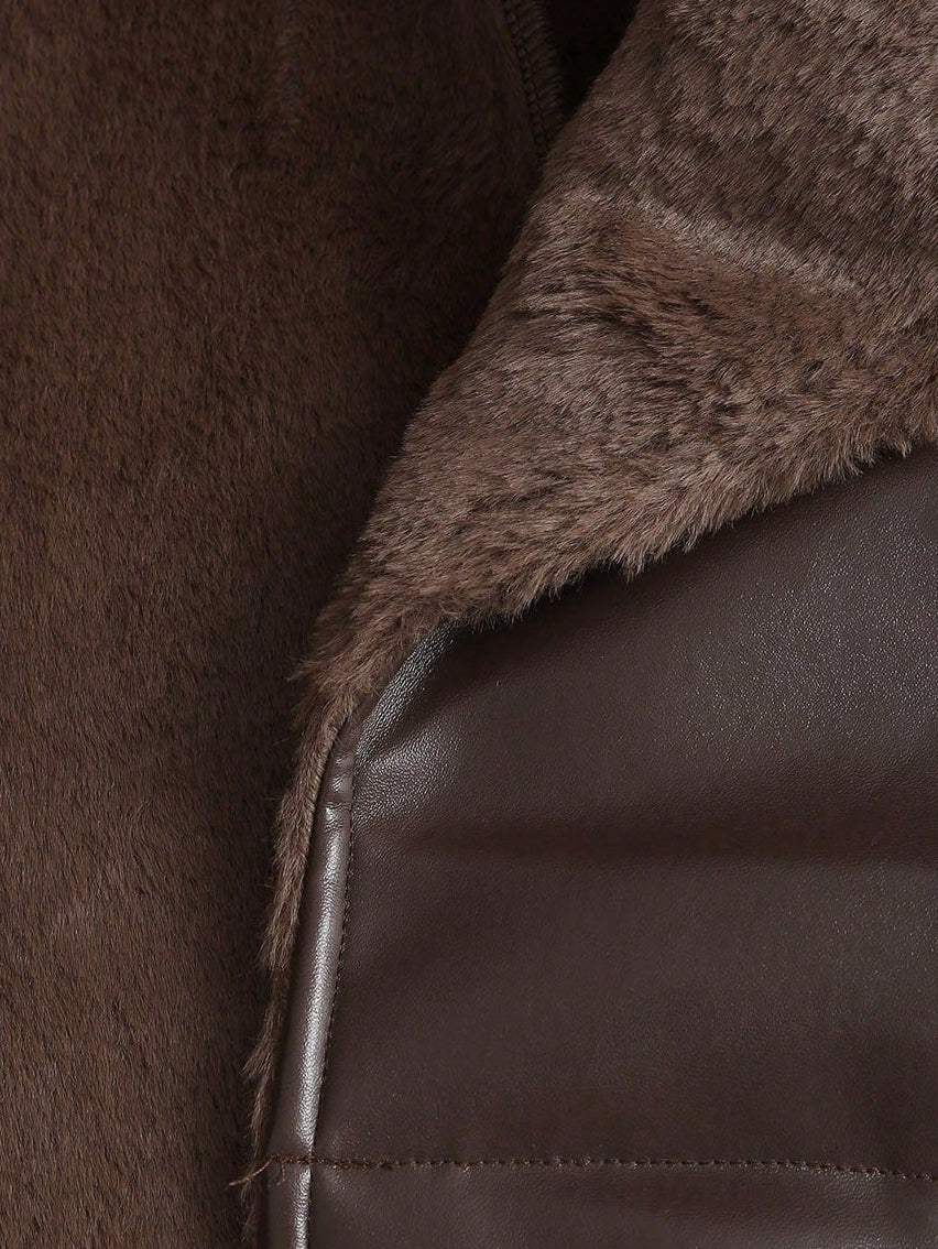 Selene – Mocha-Pelzjacke