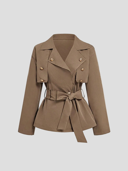 Camille – Mocha maßgeschneiderter Blazer