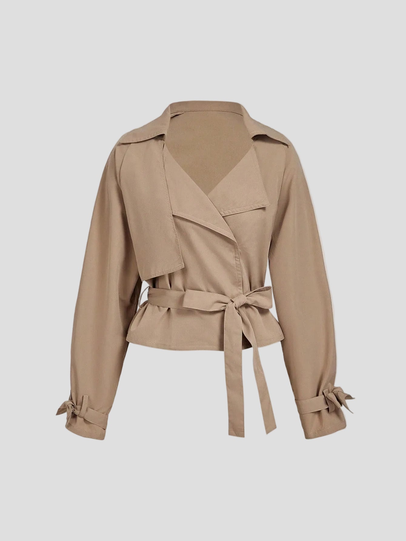 Elisa – Sandfarbene Jacke