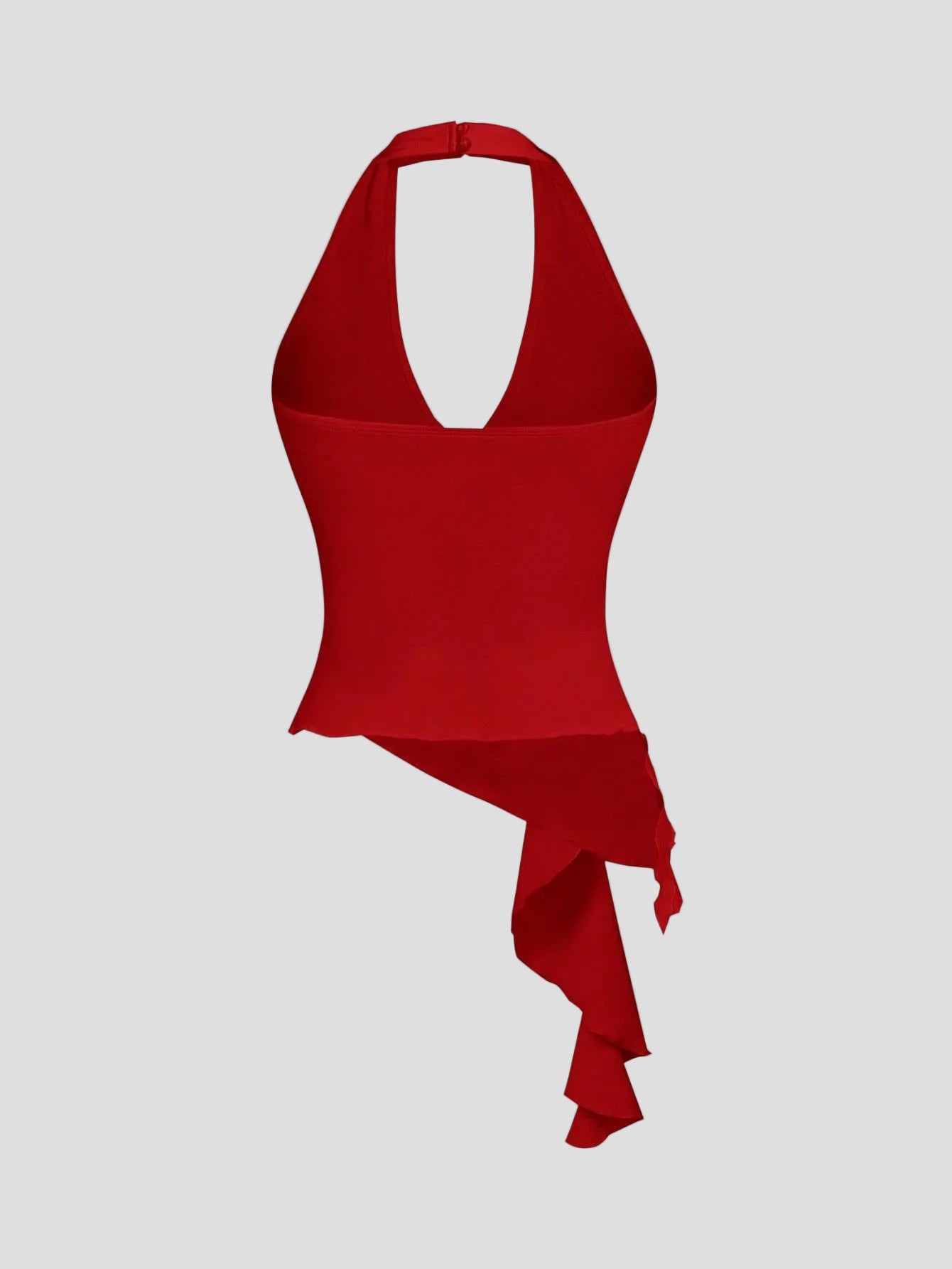 Sarina – Drapierte Neckholder-Oberteil