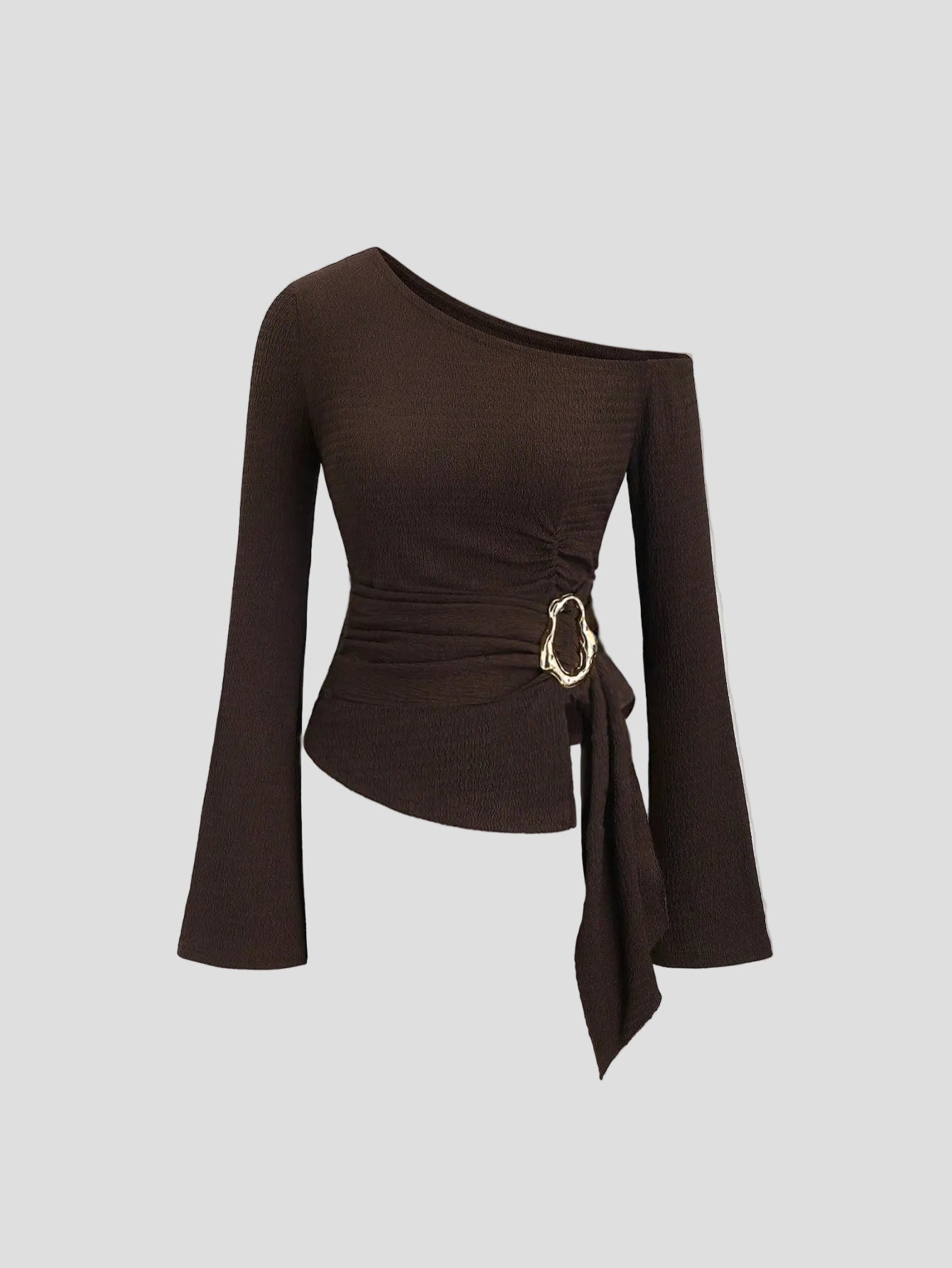 Serena – One-Shoulder-Top mit Schnalle