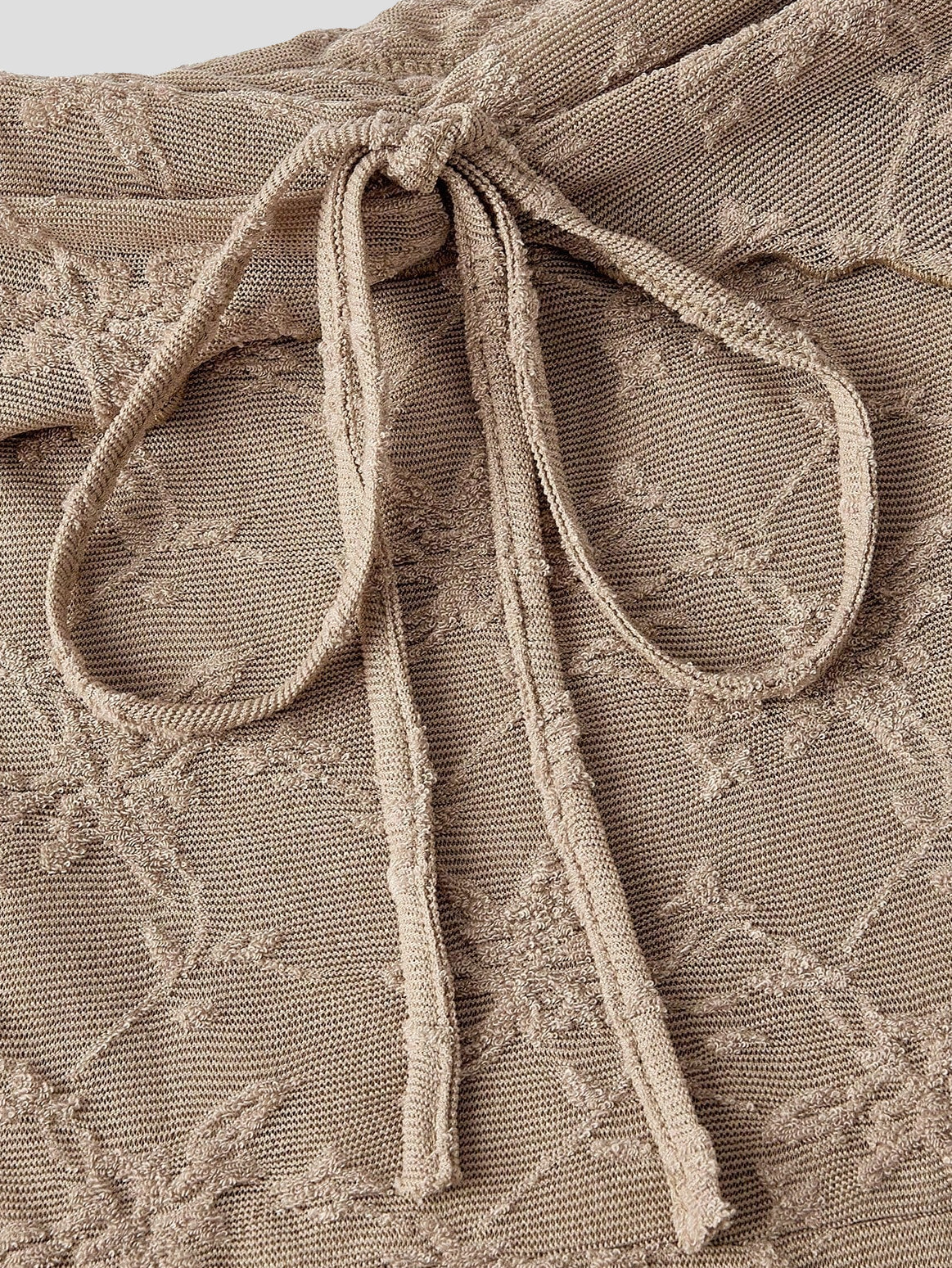 Aurélie - Kleid aus Champagner-Spitze