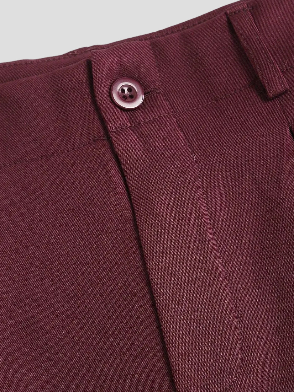 Valentina – Rouge maßgeschneiderte Palazzo Hose