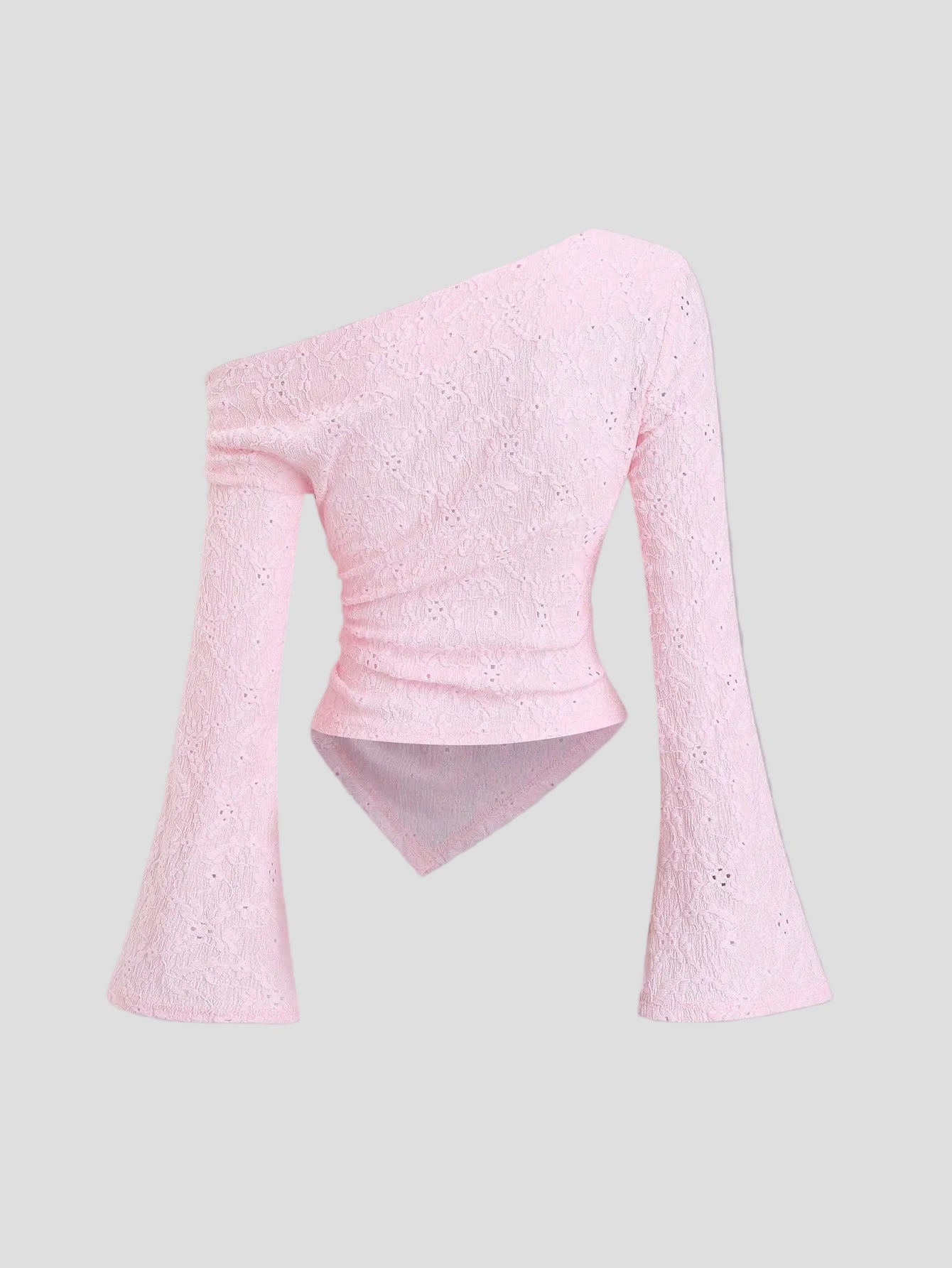 Rouge - Asymmetrisches Spitzenoberteil