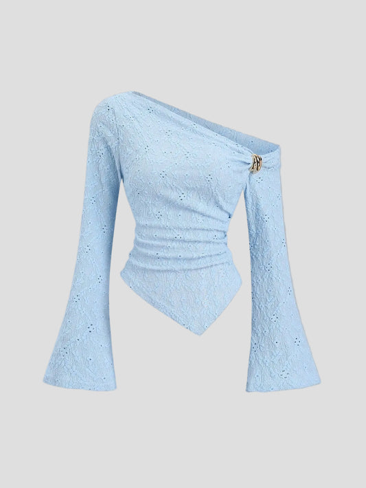 Anouk – Asymmetrisches Spitzen-Top