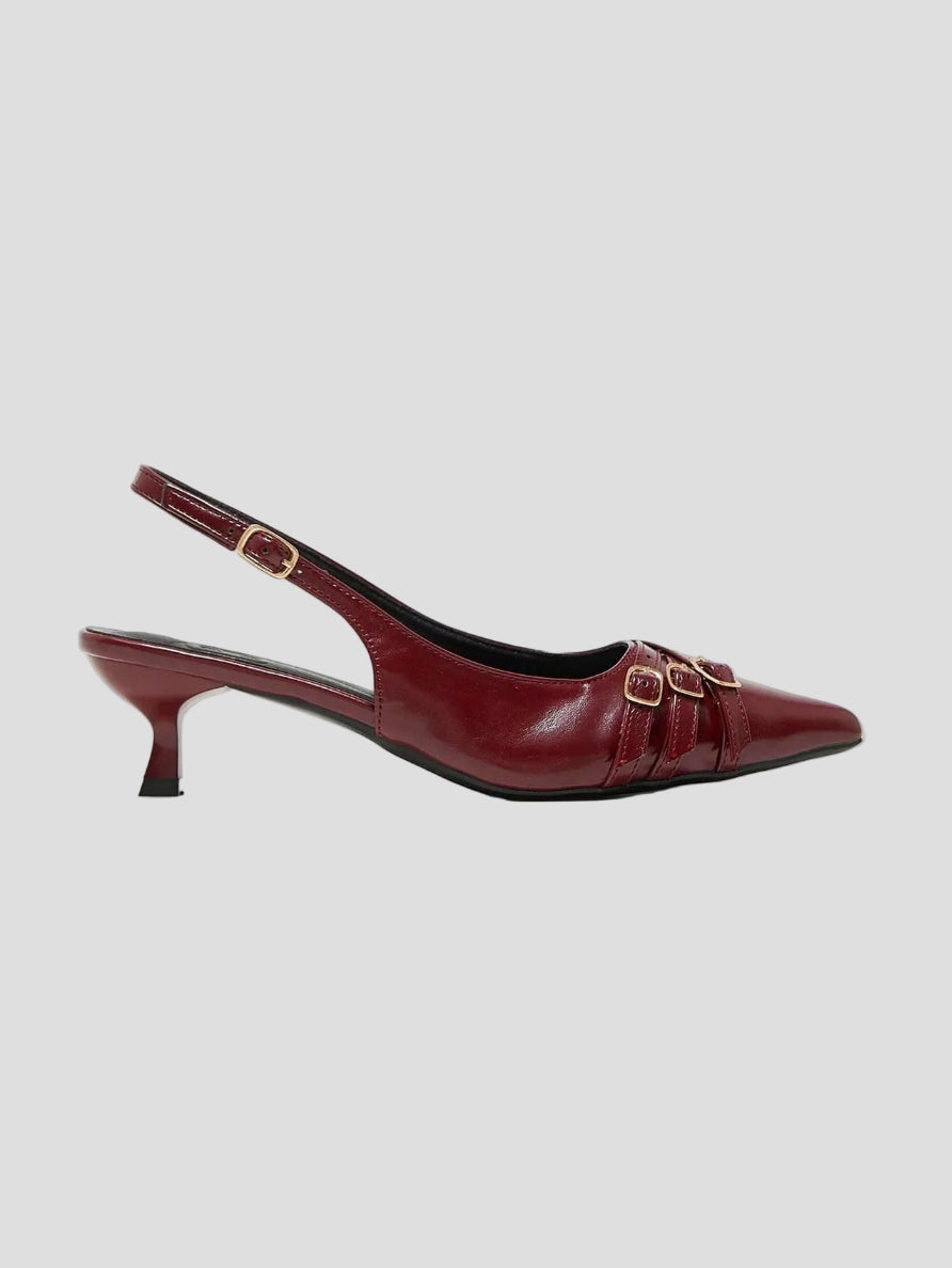 Sofia - Bordeaux Slingpumps