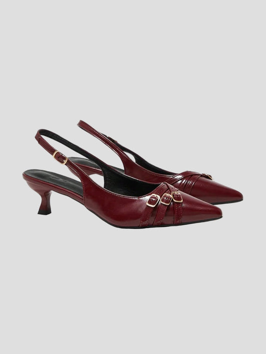 Sofia - Bordeaux Slingpumps