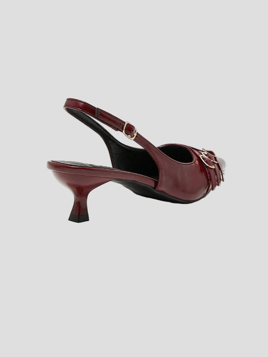 Sofia - Bordeaux Slingpumps