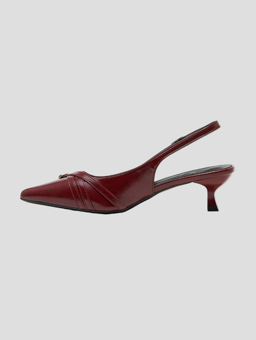 Sofia - Bordeaux Slingpumps