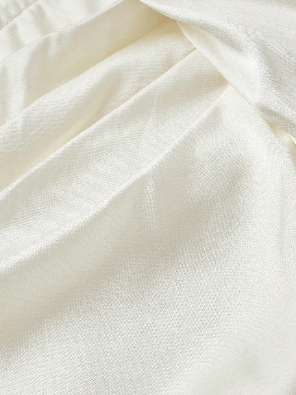 Elisse – Satin Midirock mit Spitze