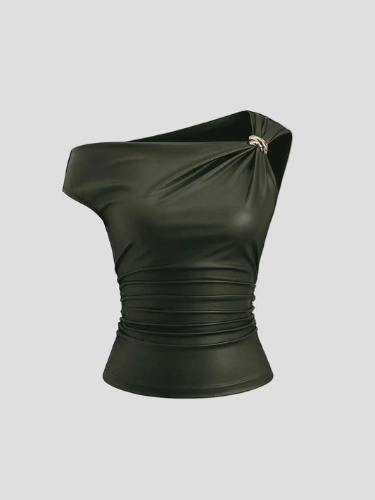 Sabine – Luxe Top mit One-Shoulder-Träger
