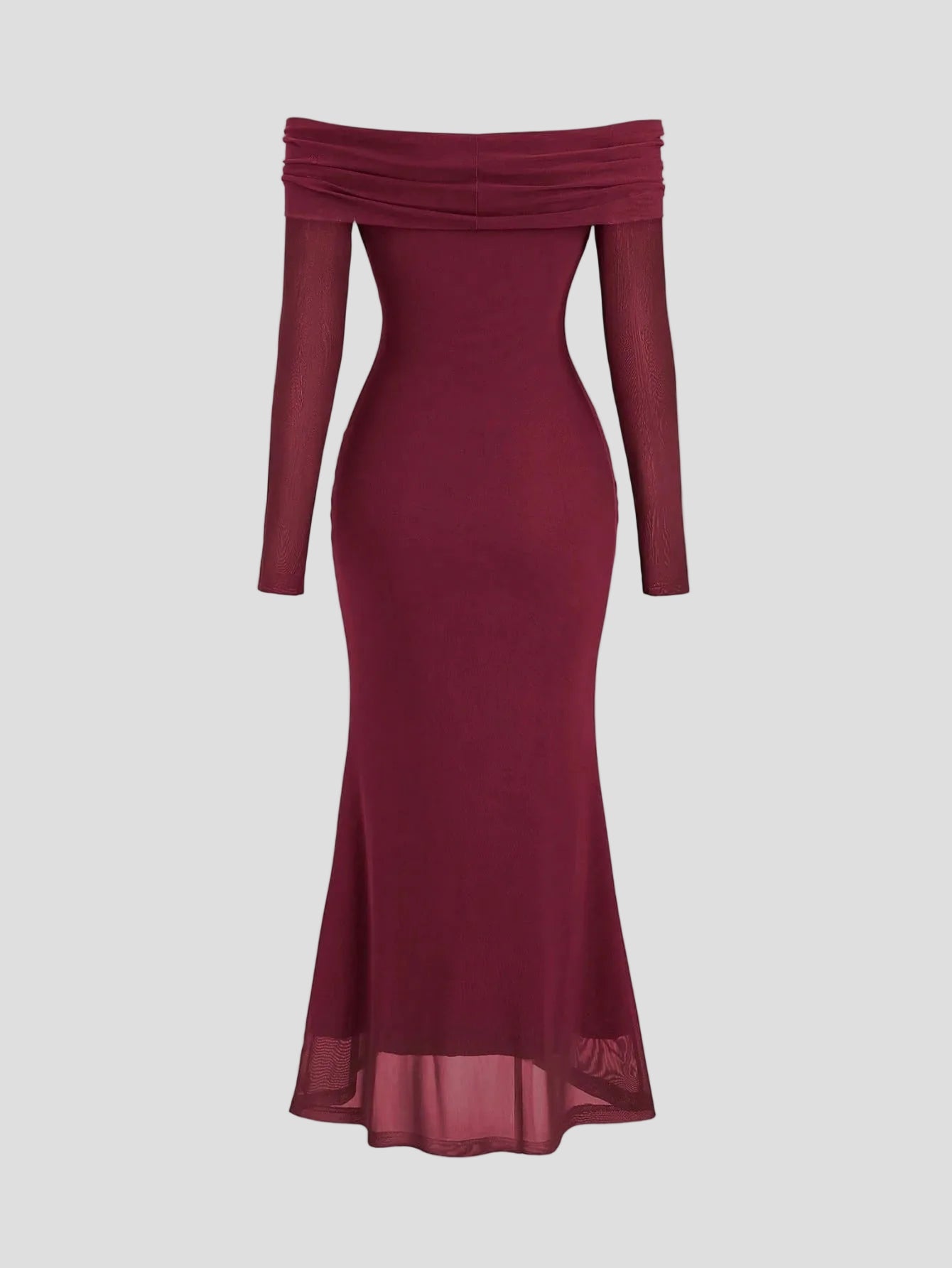 Nadine – Bordeaux Éternelle Kleid