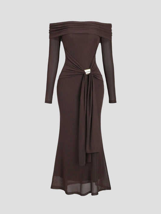 Sophie – Ballkleid Chocolat Royale