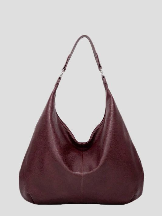 Élodie – Bordeaux Prestige Hobo Bag