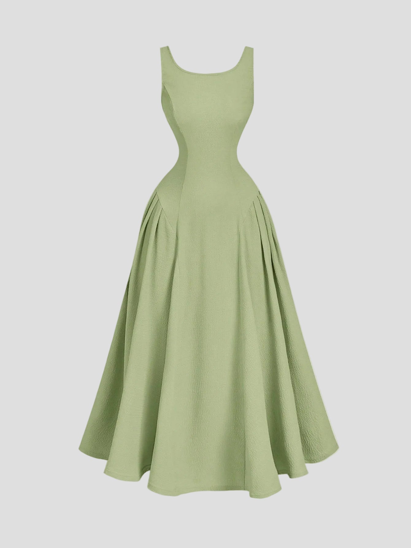 Livia - Vert Printanier Kleid