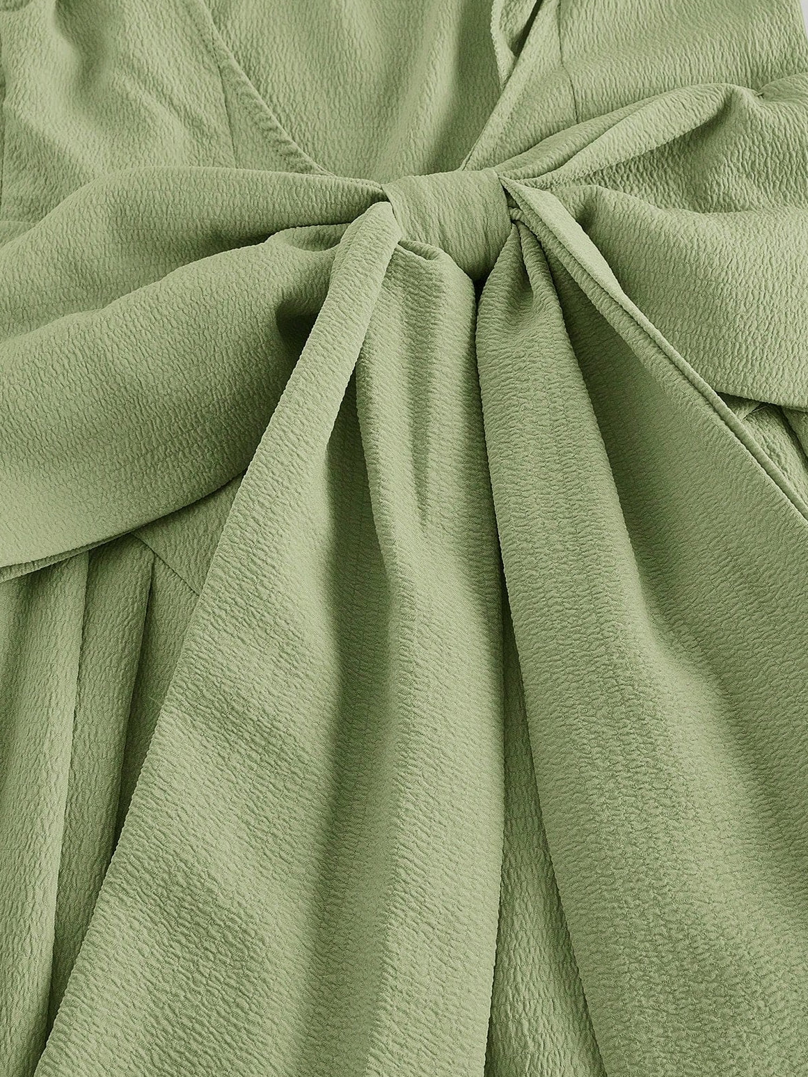Livia - Vert Printanier Kleid