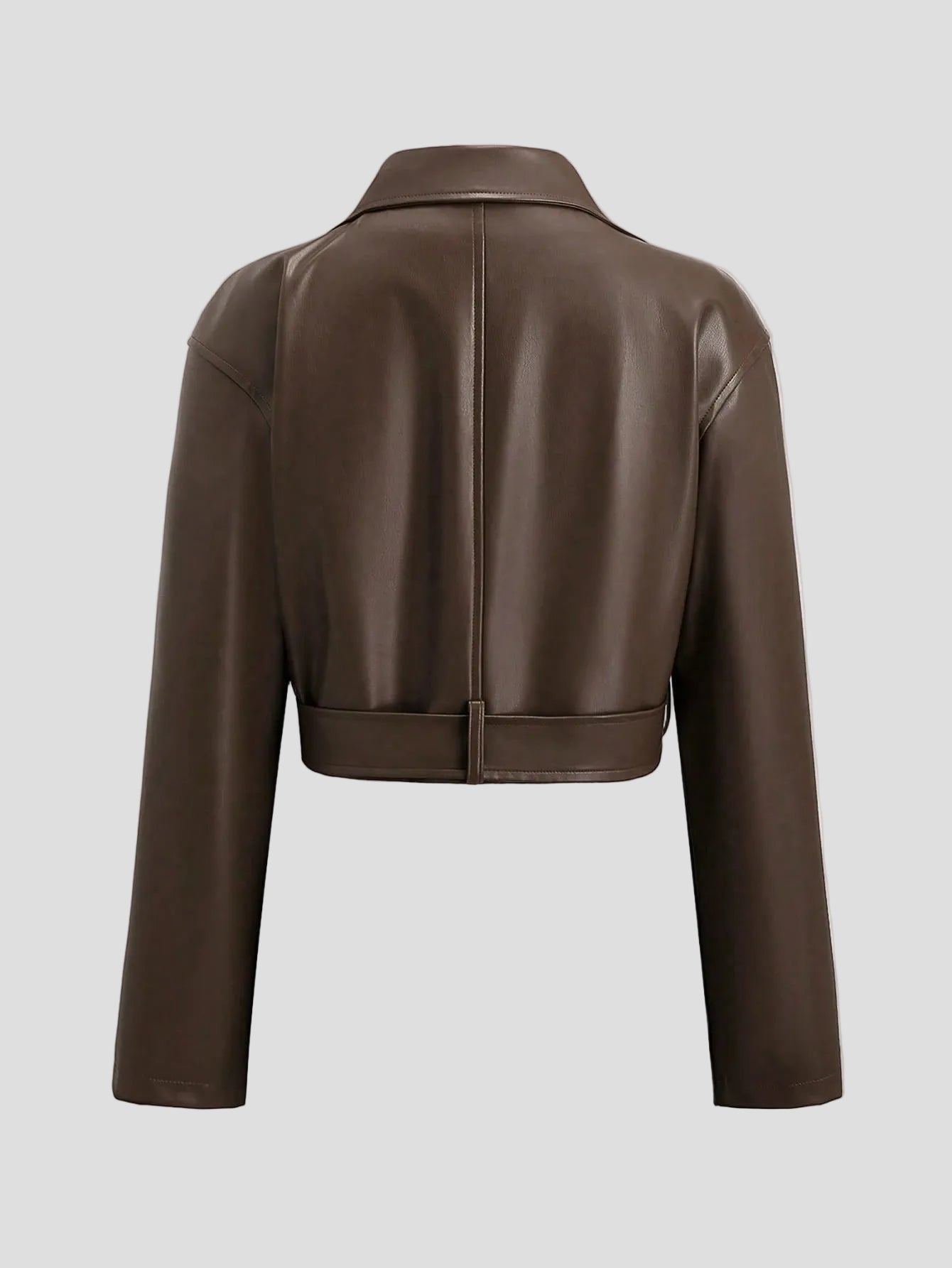 Helena - Jacke aus Mokka-Leder