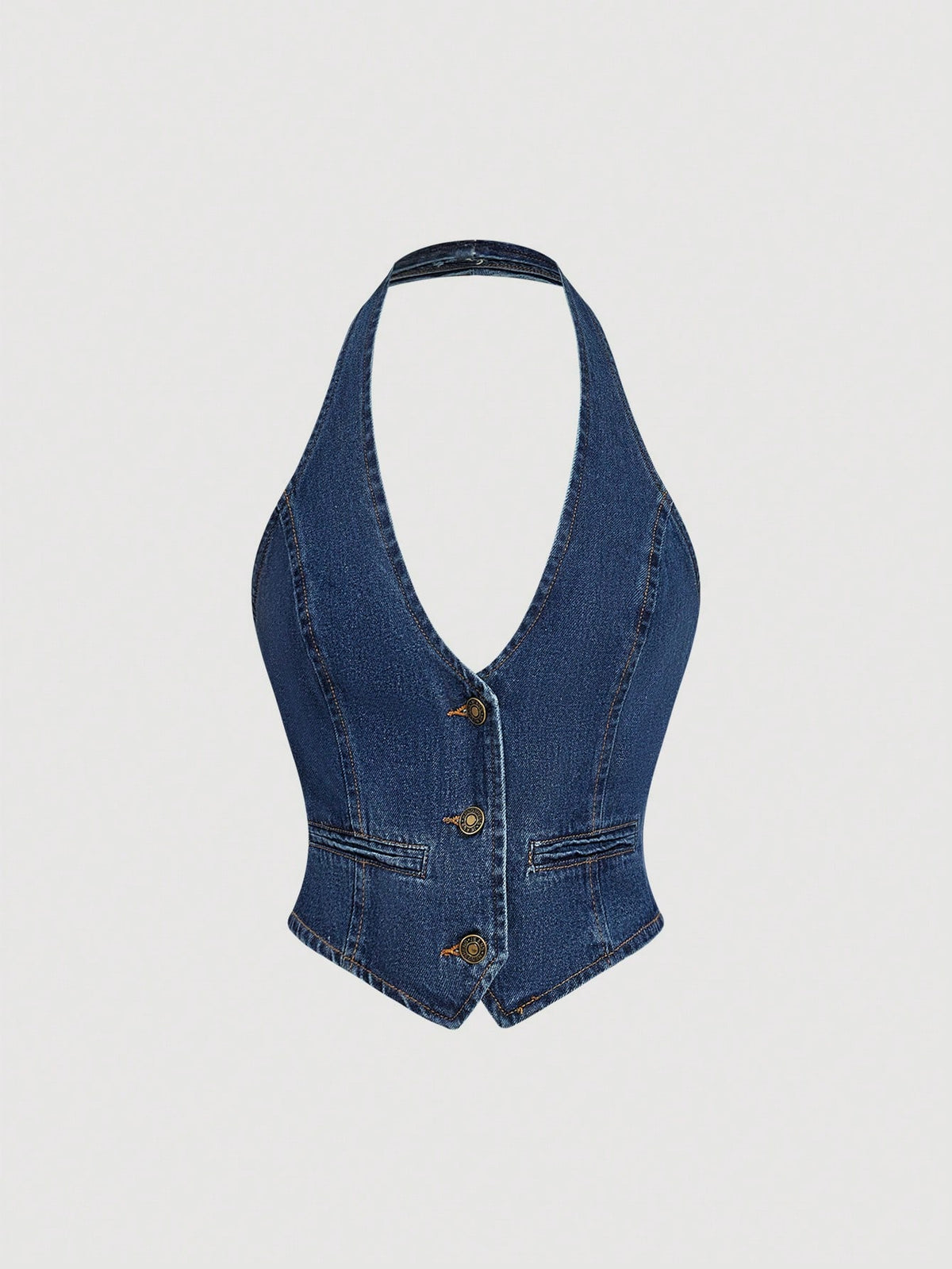 Sweetra Look elegante em jeans para mulheres