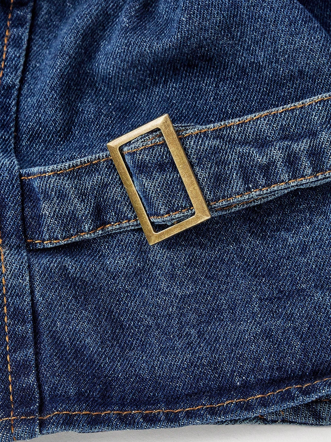 Sweetra Look elegante em jeans para mulheres