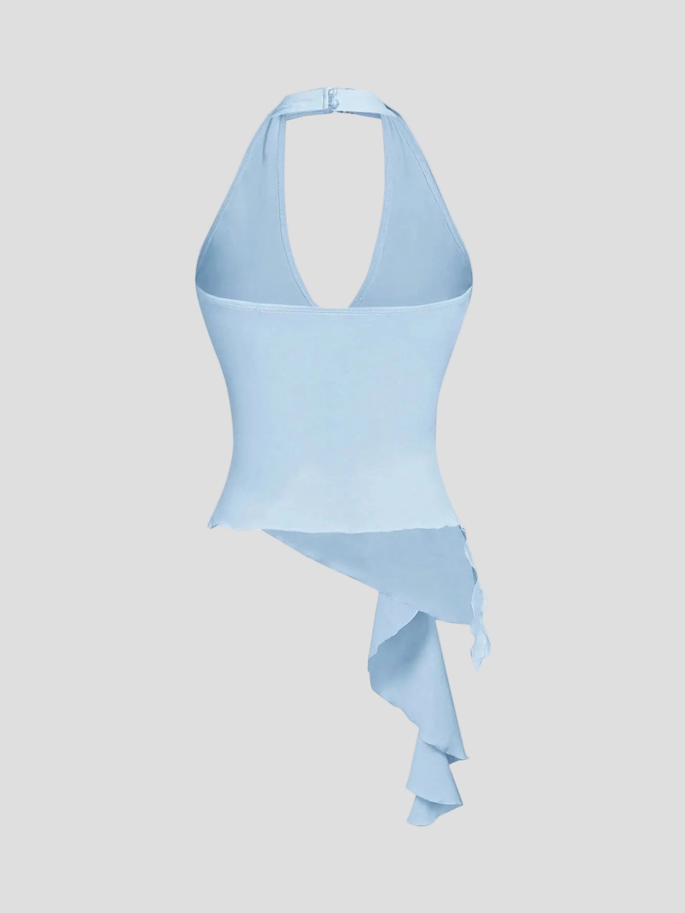 Elina – Drapierte Neckholder-Oberteil