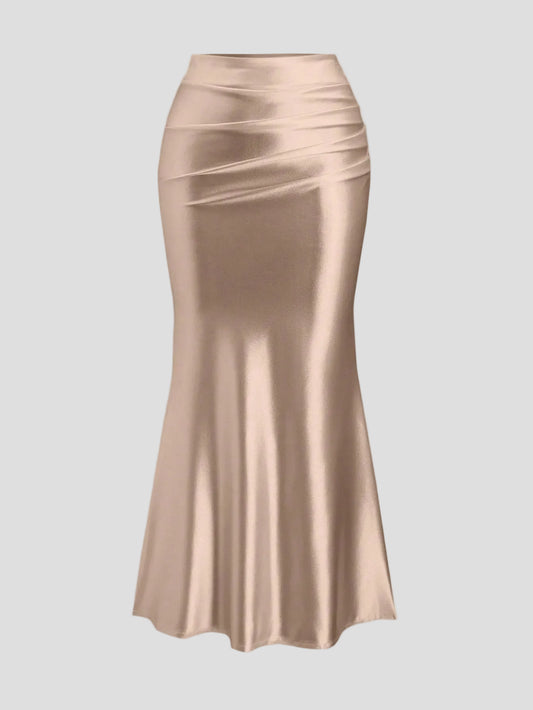 Luna – Satin Glow Midirock
