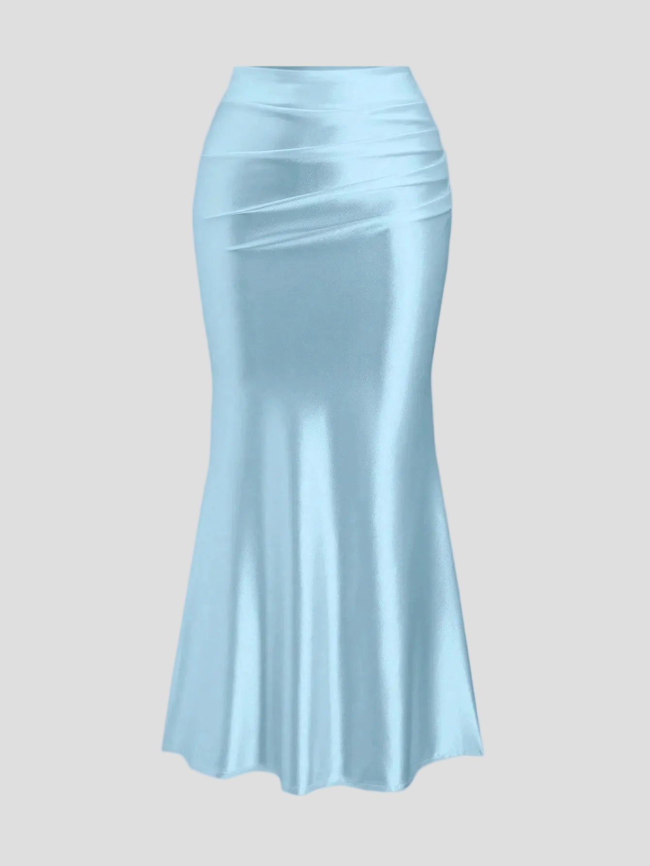 Sky – Satin Breeze Midirock