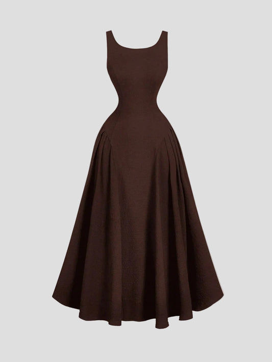 Anouk - Châtaigne Élégance Kleid