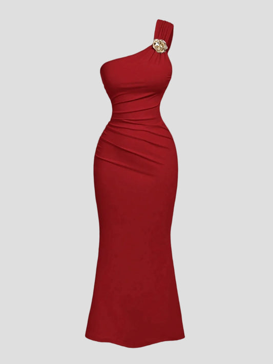 Scarlet - Imperia One-Shoulder Abendkleid