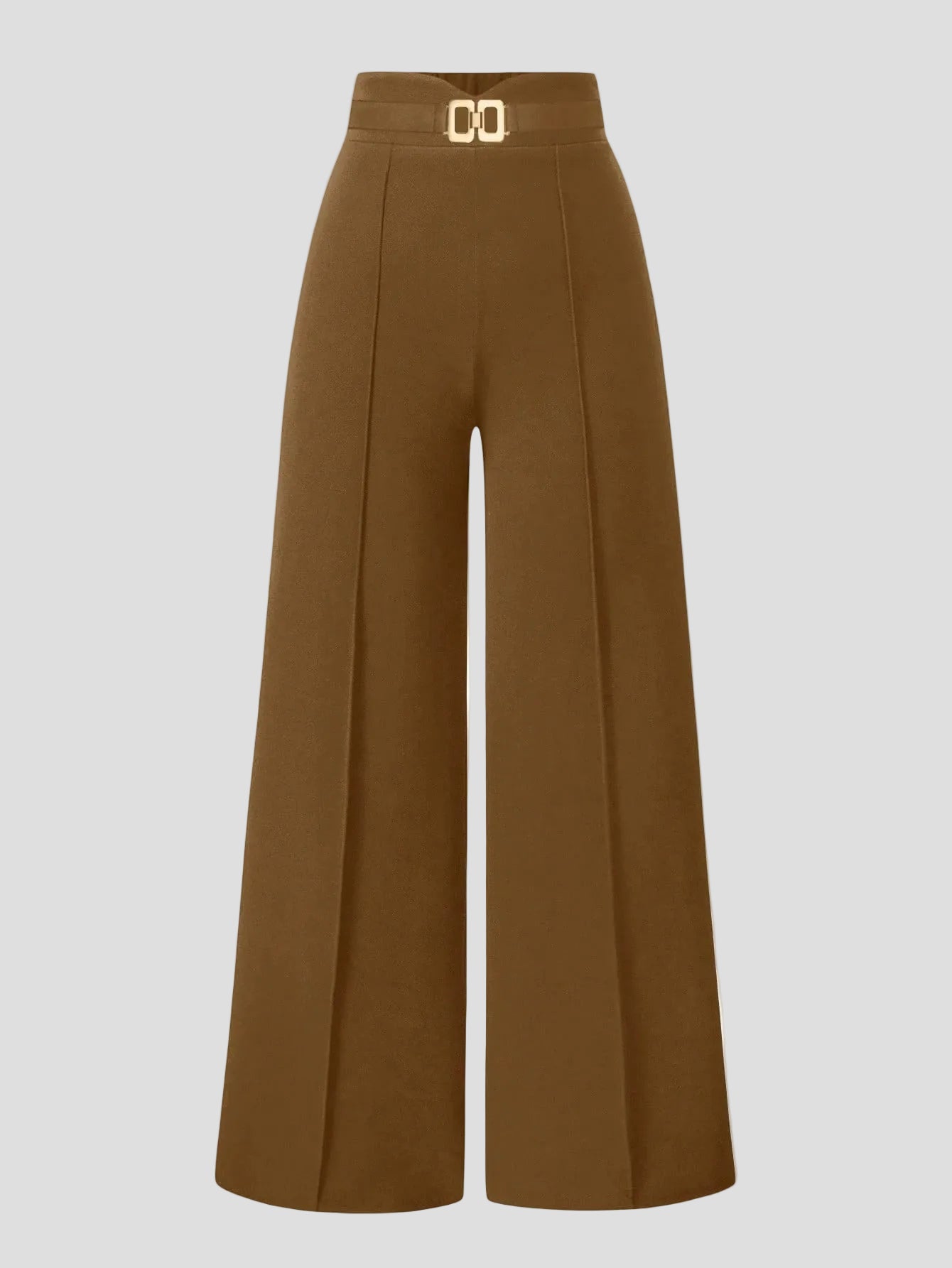 Colette – Karamellfarbene Palazzohose