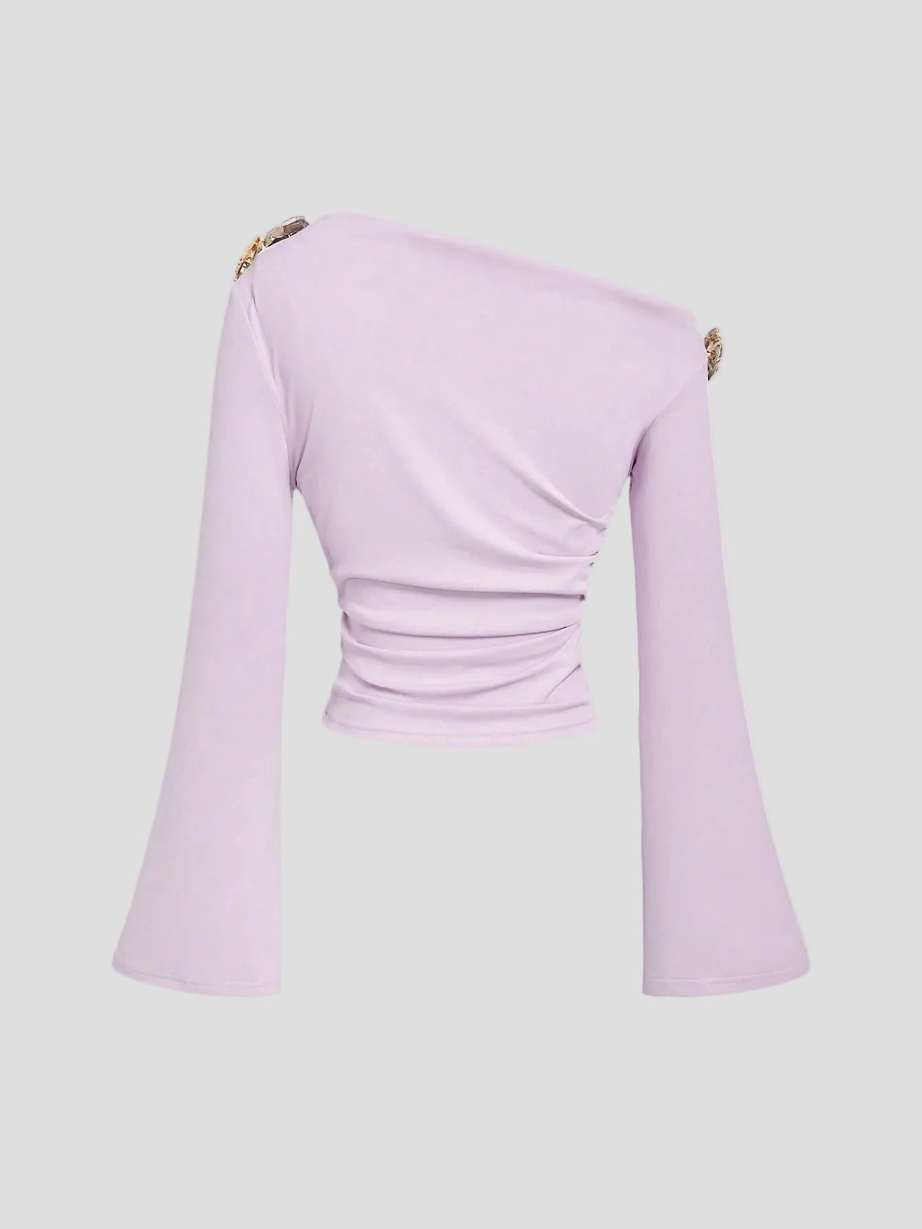 Lila – One-Shoulder-Top