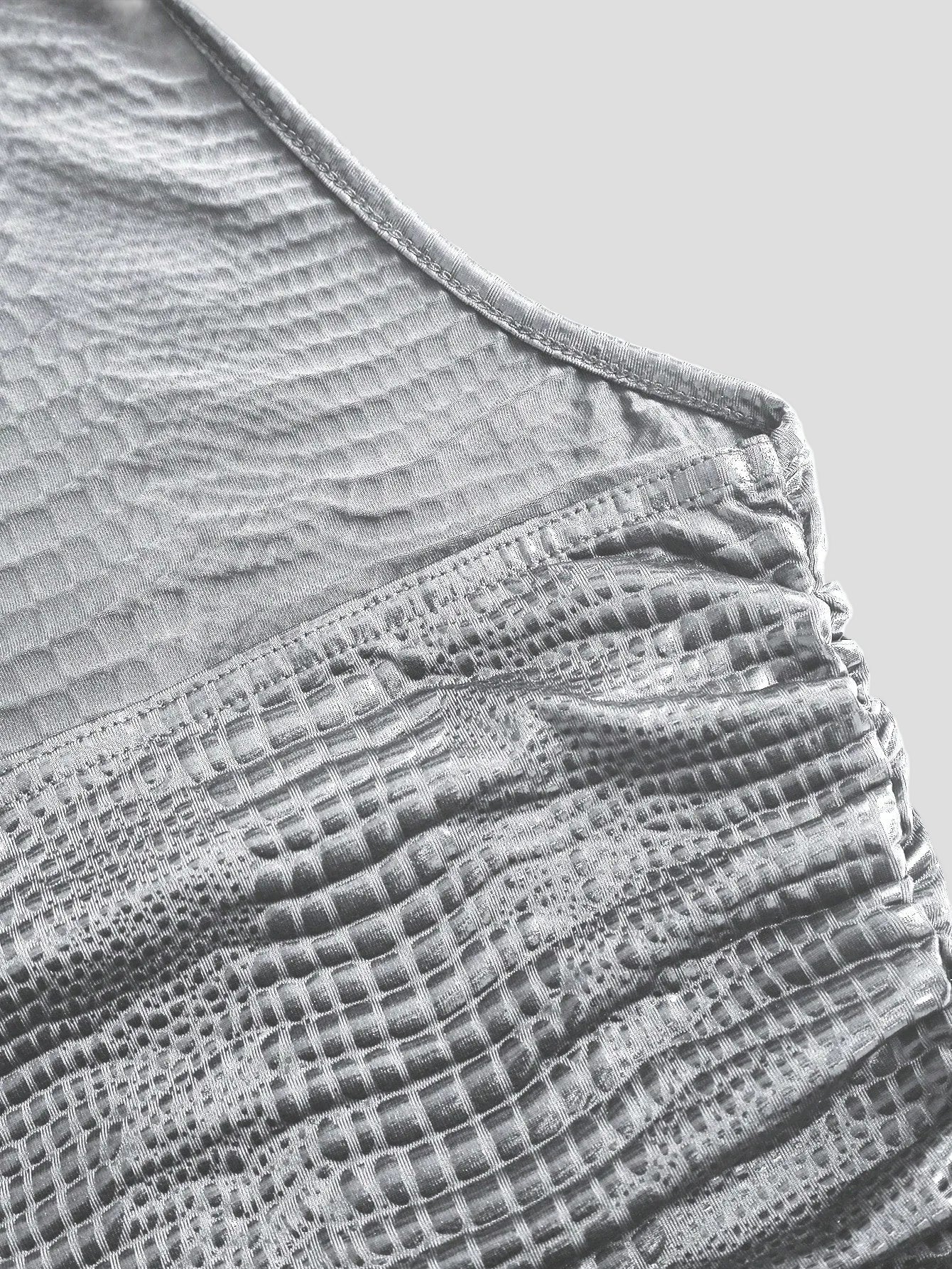 Sina - Croco Neckholder-Top