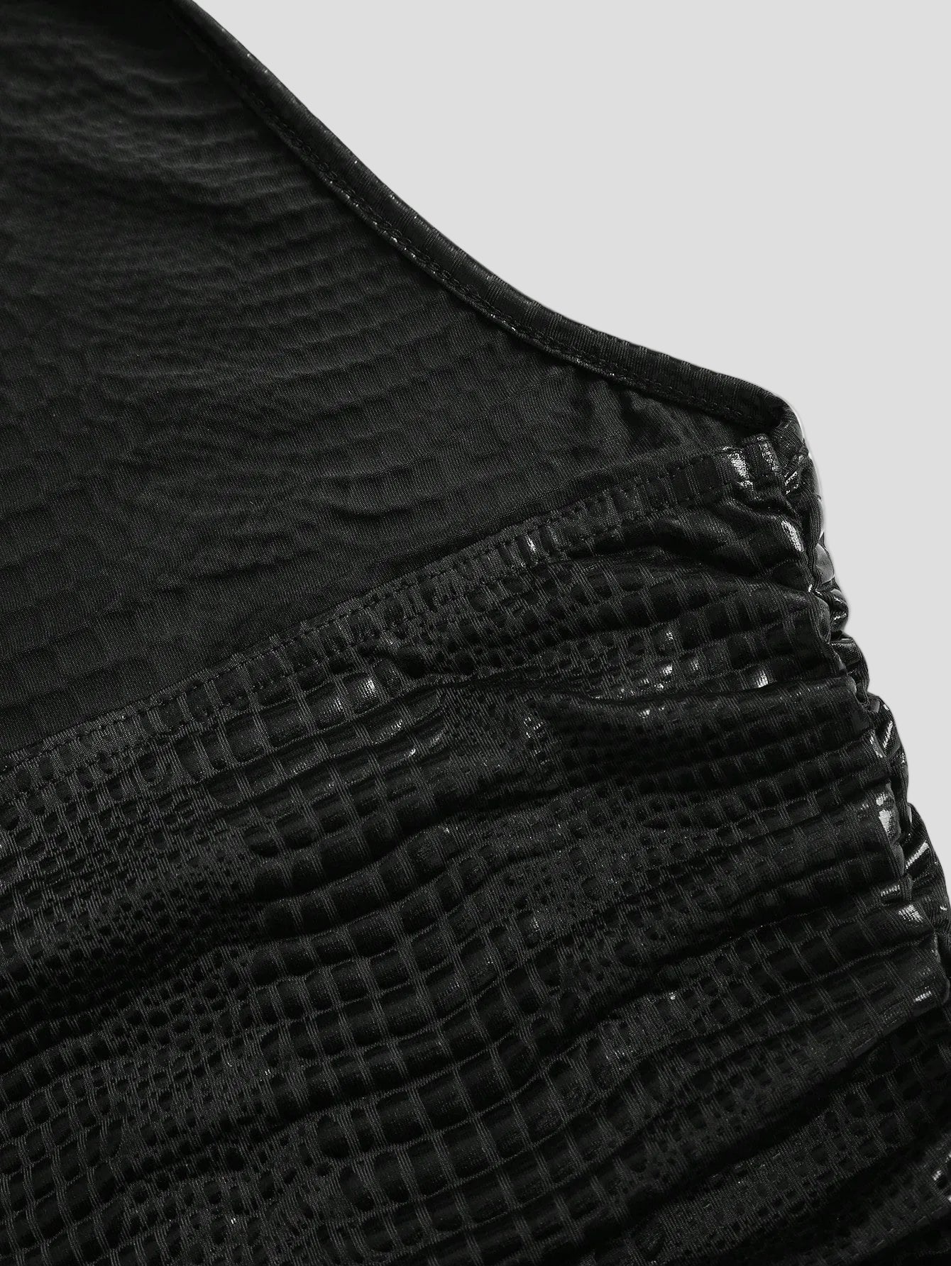 Mireille - Croco-Neckholder-Top