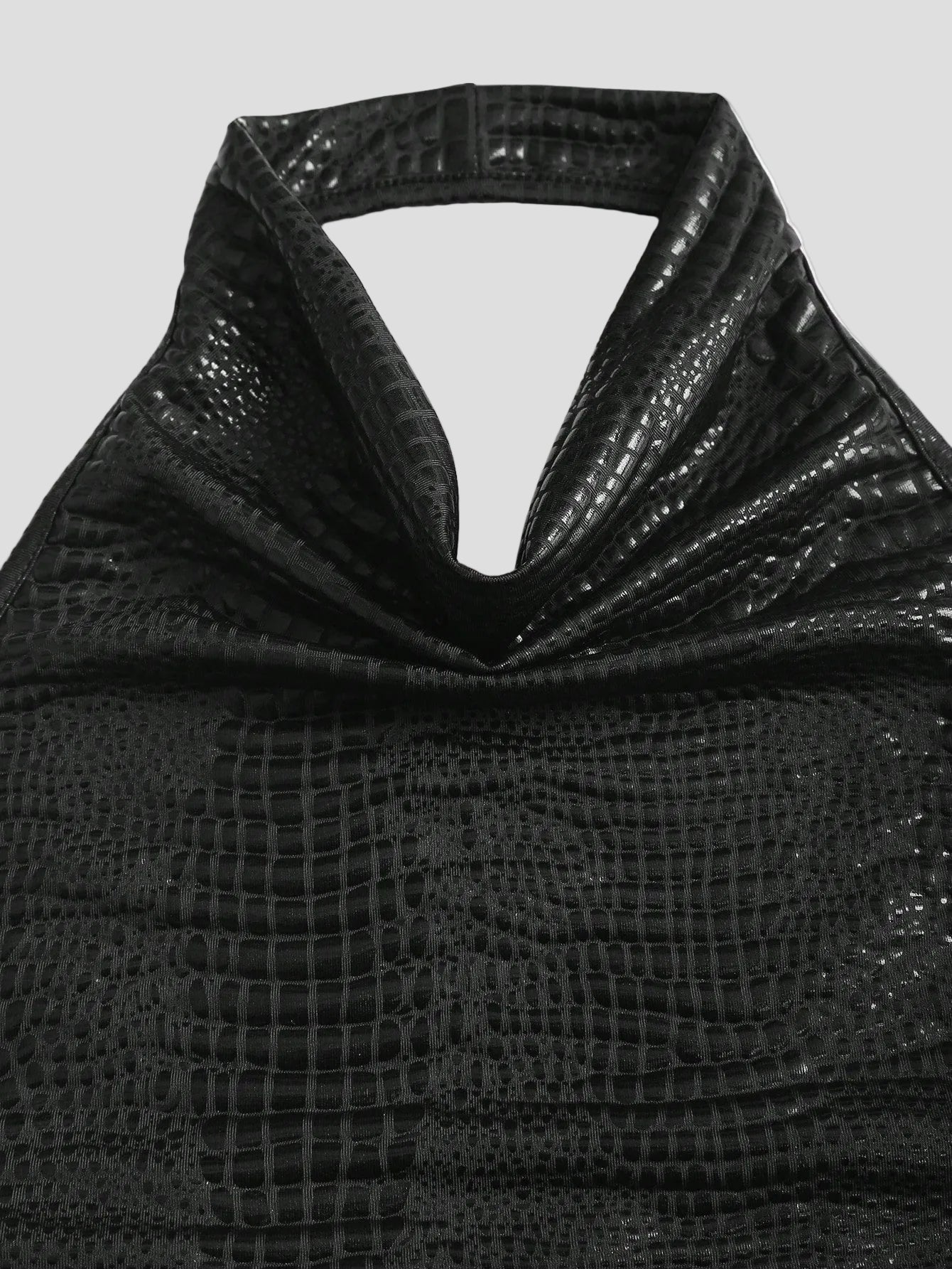 Mireille - Croco-Neckholder-Top