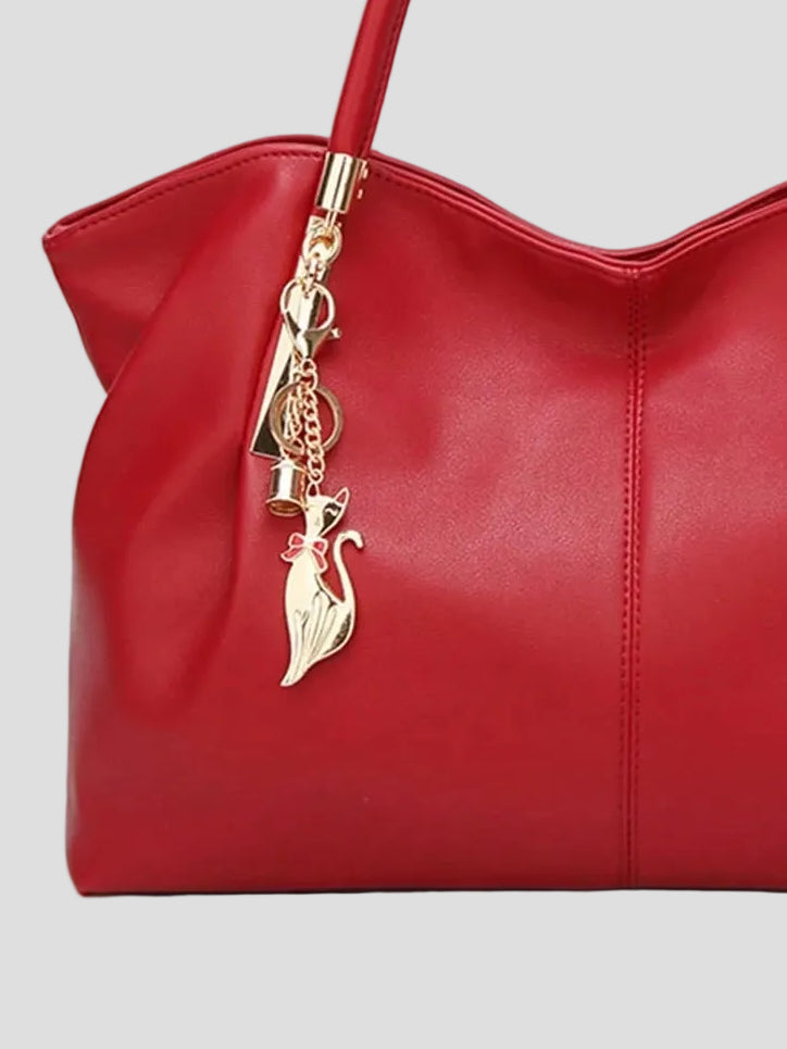 Yvonne – Rouge Élégance Schultertasche