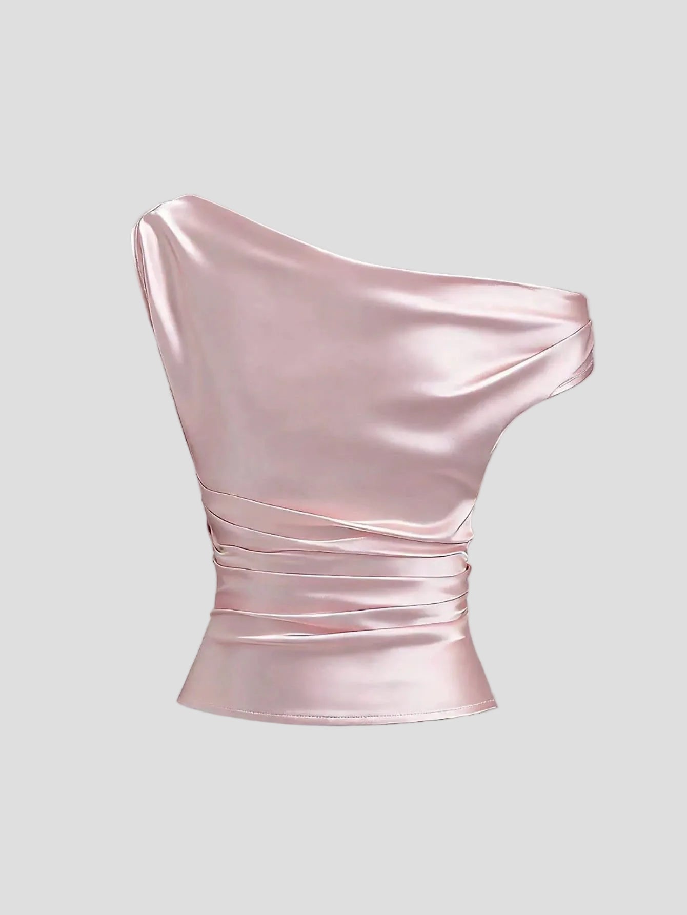 Elara – Satin-Top mit einem Träger
