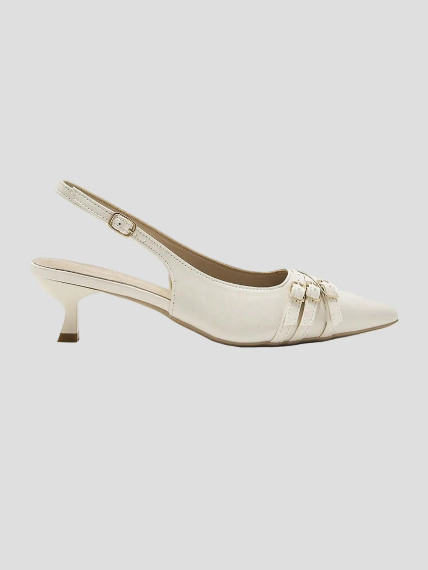 Alina - Slingpumps Elfenbein